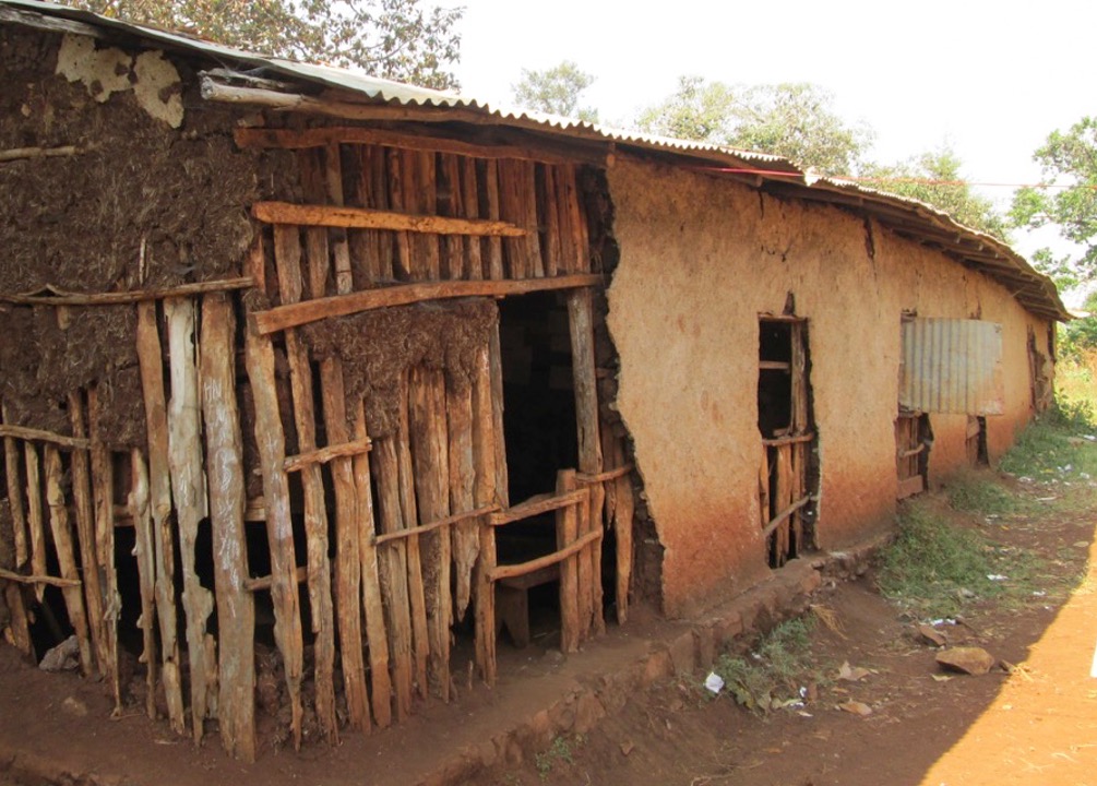 Marode Schule in Äthiopien